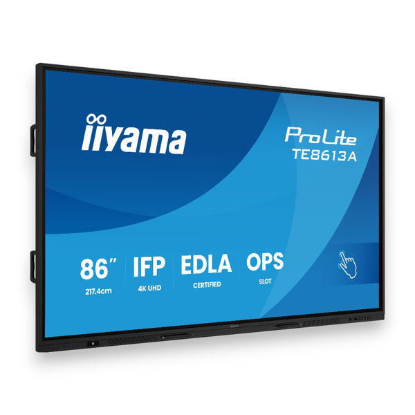 Picture of Iiyama 86 inch 4k UHD PureTouch-IR Interactive Display